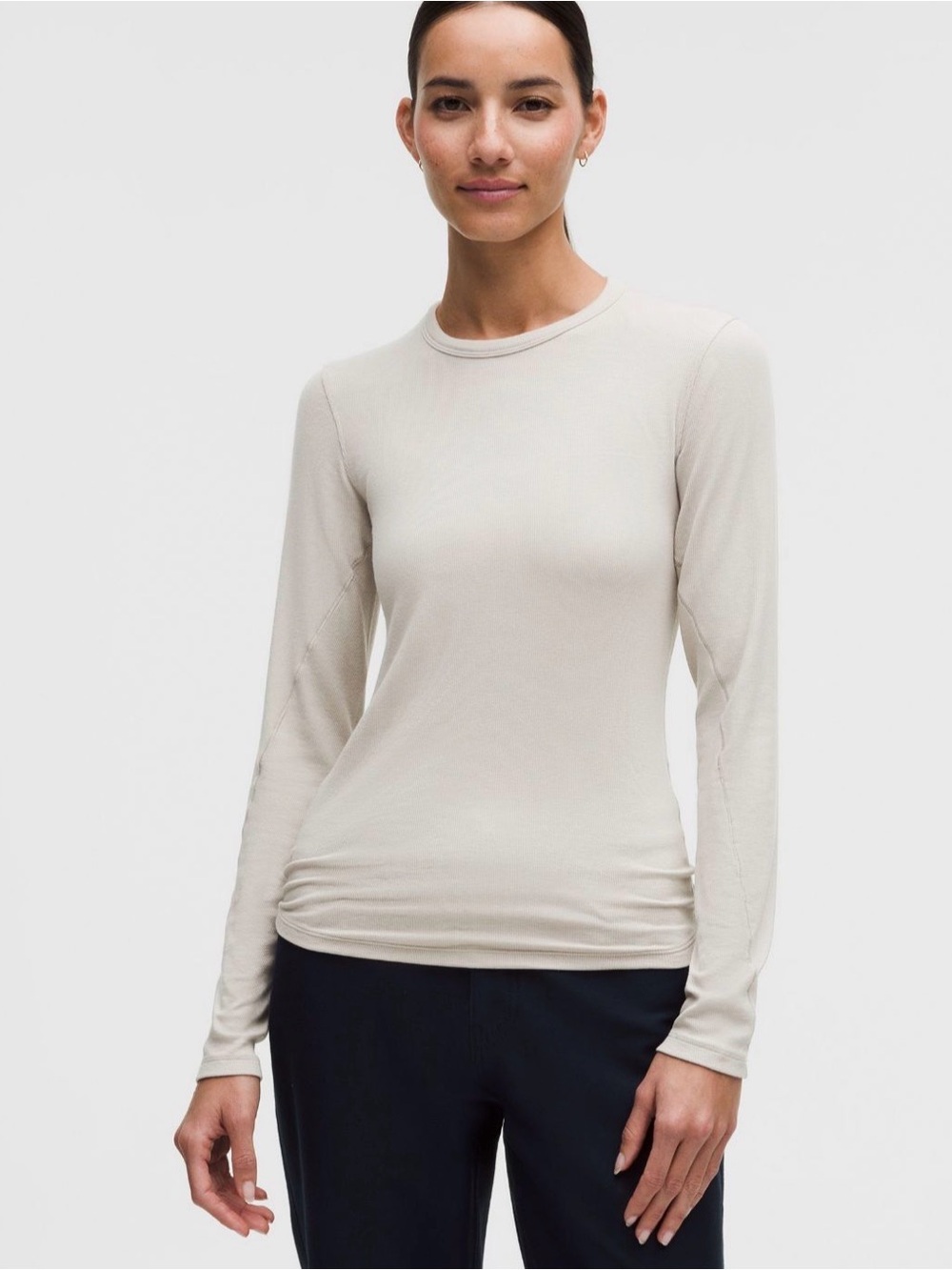 EUC Lululemon Hold Tight Long-Sleeve Crewneck Shirt - Size 6
